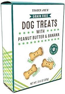 Grain Free Dog Treats with Peanut Butter & Banana