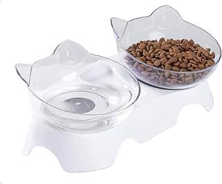 Anti-Vomiting Orthopedic Pet Bowl with Raised Stand, Food Water Feeder Neck Protective