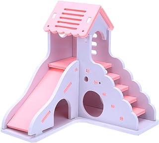 Hamster House Toys Small Animal Hideout Slide