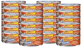 Friskies Savory Shreds Chicken & Salmon Dinner In Gravity Canned Cat Food
