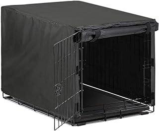 Avanigo Black Dog Crate Cover for 24 36 42 48 Inches