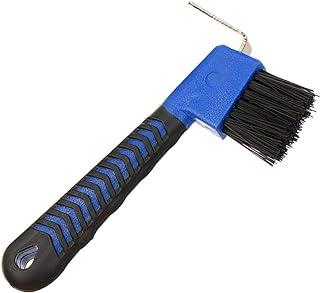 Horse Hoof Pick Brush with Soft Touch Rubber Handle