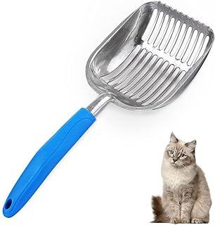 Chi-buy The Latest Update Cat Litter Scoop with Metal TABS/Round Teeth