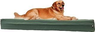 Memory Foam Pet Bed Small to Super Extra Large Dog w/Removable External Canvas Cover + Free Bonus Replacement case