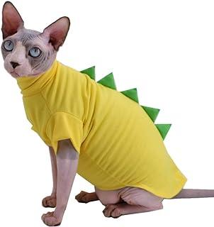 Sphynx Hairless Cat Clothes Cute Breathable Summer Cotton Shirt