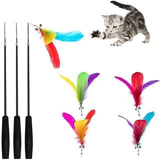 PAWCHIE Interactive Cat Feather Toys