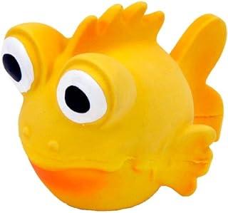 Latex Goldfish Dog Toy (Orange)