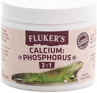 Fluker’s 73008 2:1 Calcium to Phosphorus Reptile Dietary Supplement, 4-Ounce