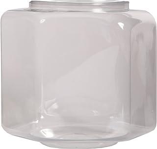 Koller Products 2-Gallon Hex Fish Bowl – Impact Resistant Plastic