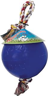 Jolly Pets Romp-n Roll Ball Dog Toy Size: 6″, Color, Dark Blue