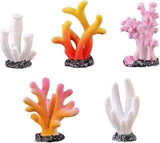 Random Style Polyresin Coral Ornaments for Fish Tank Aquarium Decoration