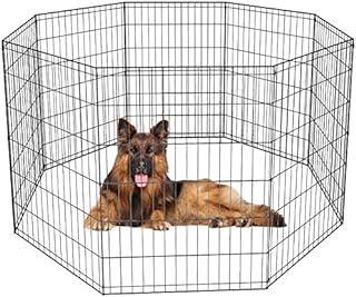 8 Panel Pet Playpen for Large Medium Small Dog,Outdoor Indoor Garden House Puppy Fence Folding Exercise Pen