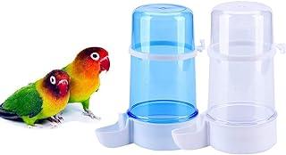 Pet Bird Water Feeder, 13.5 Oz parrot water dispenser for Parakeet Budgie Lovebirds