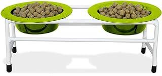 Double Diner Feeder with Stainless Steel Cat Bowls