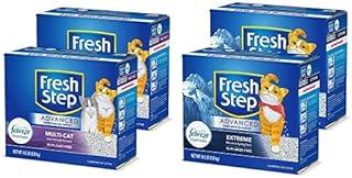 Febreze Fresh Step Multi-Cat & Advanced Clumping Cat Litter with Odor Control