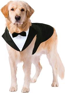 Dogs Tuxedo Wedding Bandana Set
