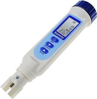 Pen Type Salinity & Temperature Meter for Saltwater Aquarium Hydroponics Food