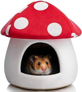 Hollypet Warm Small Pet Animals Bed Dutch Pig Hamster Nest Hedgehog Rat Chinchilla Guinea Habitat Mini House