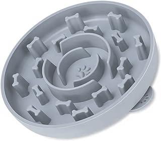 Silicone Slow Feeder Dog Bowl with Suction Cups