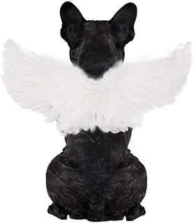 WeeH Pet Halloween Costume Cosplay Angel Devil Black White Wing for Dog Cat Rabbit Piggy