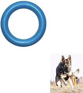 WeTest Dog Chew Circle Toys, Durable Non-Toxic Natural Rubber