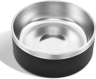 Stainless Steel Dog Bowl with 8Pcs Anti-Skid Rubber Stickers