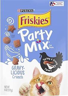 Friskies Party Mix Crunch-Licious Turkey & Gravy Treats (Pack of 2)