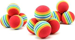 NUOMI Sponge Ball Cat Toy Soft Foam Rainbow Play