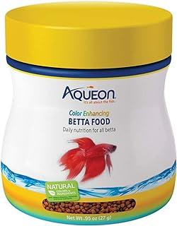 Aqueon 3 Pack Color Enhancing Betta Food Pellets