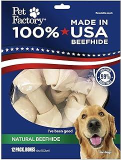Pet Factory Beefhide Chew Treats – Natural Flavor