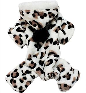 Petparty Adorable Leopard Coat for Dog Hoodie