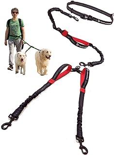 Double Dog Leash Hands Free for Large Breed Canines