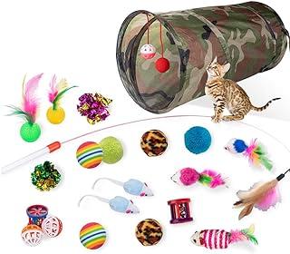 Cat Feather Toys Assortments (2 or 3 Way Hole Tunnel)