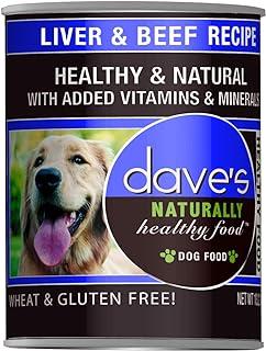 Dave’s Pet Food Naturally Healthy wet dog food, Liver & Beef Formula