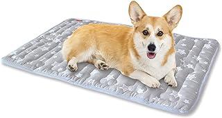 Dog Crate Mat with Cute Prints, Anti-Slip Bottom