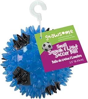Gnawsome 2.5 Squeak & Light Soccer Ball Toy