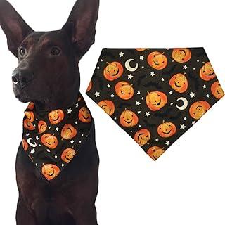KZHAREEN Halloween Dog Bandana Triangle Bibs Scarf Accessories