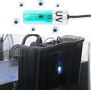 Aquarium Lamp 3W Mini Fish Tank Clean Green Light Submersible