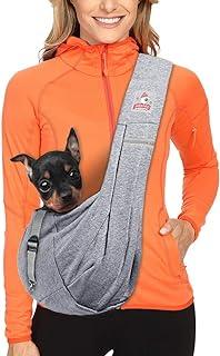 MRELEC Small Cat Pet-Dog Carry Sling Backpack Front Pack Purse Puppy Shoulder Bag
