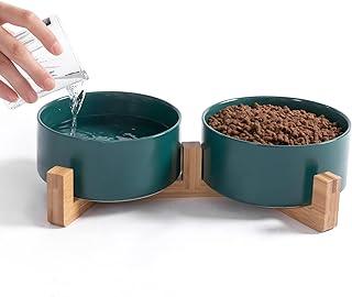 Ihoming Cat Bowls, Puppy Ceramic Food and Water