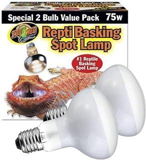 Zoomed Reptile Basking Spot Lamp 75 Watts (2 per Pack)