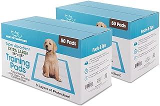 Best Pet Supplies Disposable Puppy Pads for Whelping Puppies and Training Dog