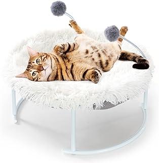 Kenyone Elevated Pet Breathable Hammock Bed for Cat Small Medium Dog