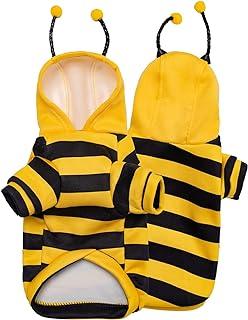 Catmama Pet Clothes Bee Costume
