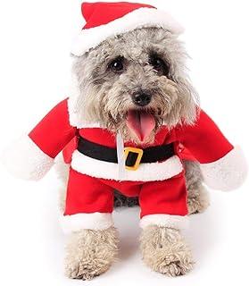 Topsung Dog Christmas Costume Xmas Jumpsuit Dress