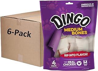 Dingo Medium Rawhide Chew For Dogs, 24 Ct