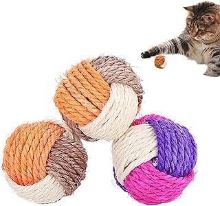 SUNTRADE Cat Toy Sisal Ball Pet Scratching ball Chew