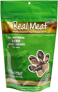 Real Meat Large Bits Beef Jerky Dog Treat 12 Oz
