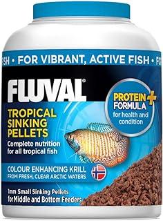 Fluval Tropical Pellets Fish Food 90gm, 3.17-Ounce