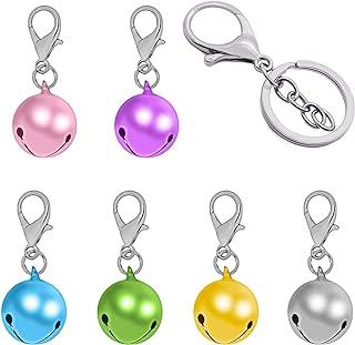 Stainless Steel Pet Bells for Dog Cat Collar 6 pack